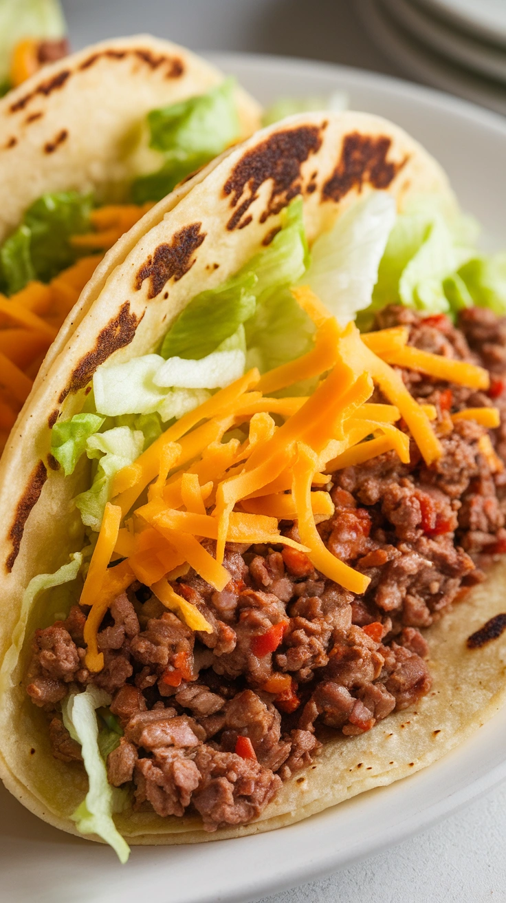 20-Minute Ground Beef Tacos