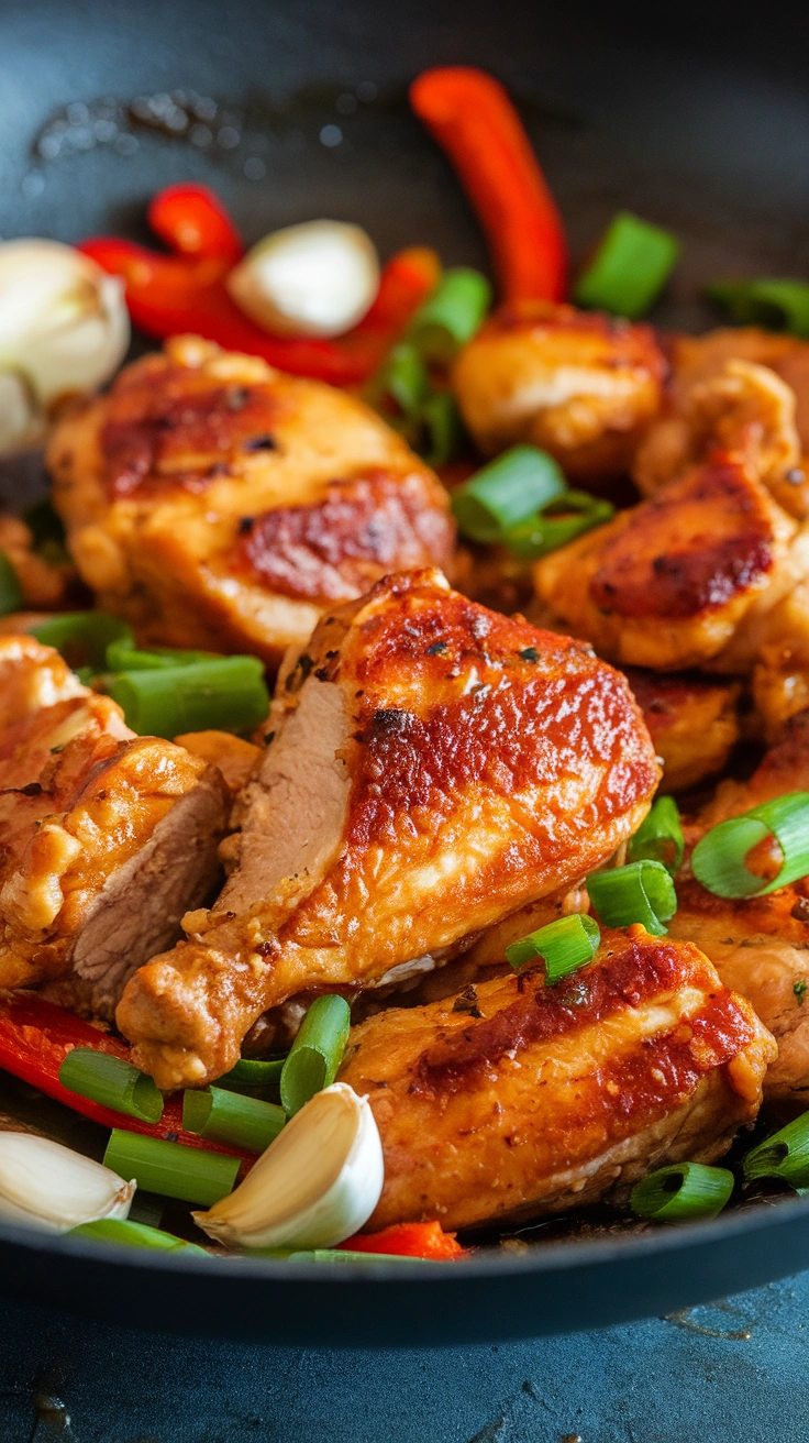 Honey Garlic Chicken Stir-Fry