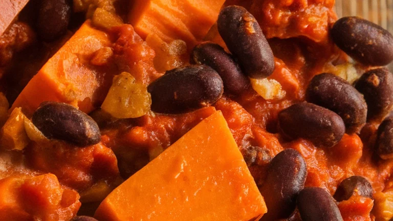 Sweet Potato and Black Bean Chili - Featured