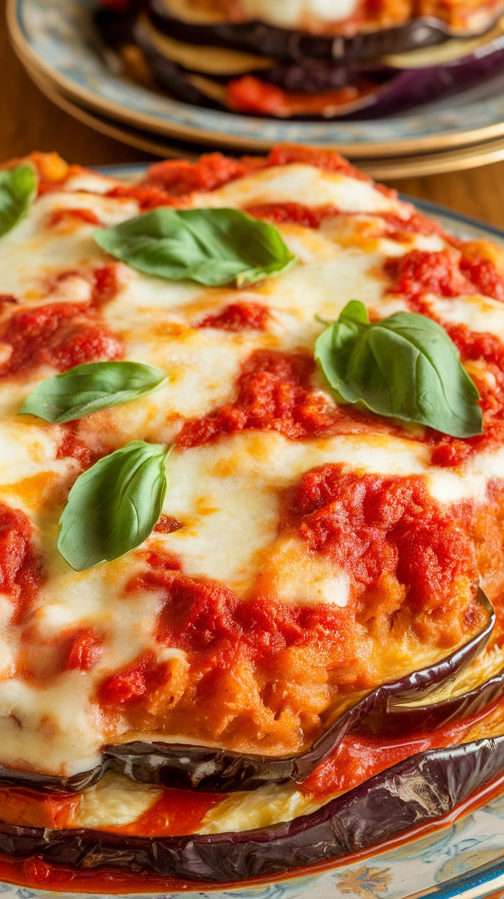 Baked Eggplant Parmesan