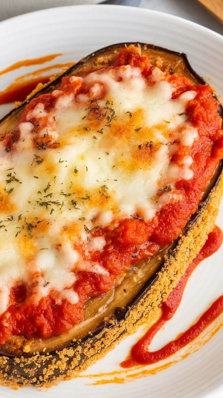 Baked Eggplant Parmesan