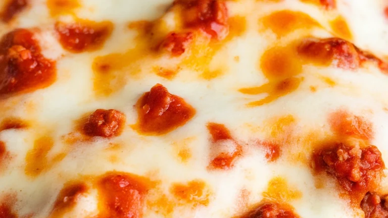 Baked Ziti with Meat Sauce - Featured