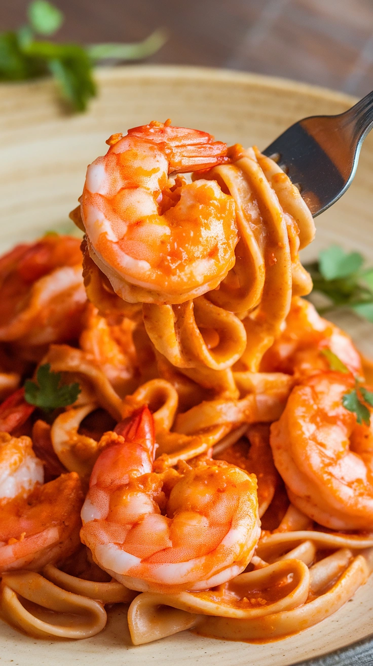 Bang Bang Shrimp Pasta