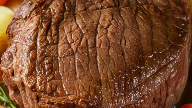 Braised Beef Pot Roast with Root Vegetables - Featured