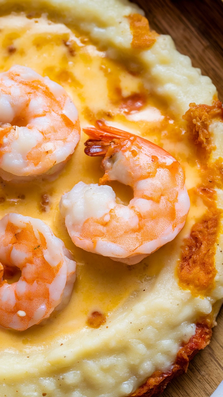 Cheesy Shrimp and Grits