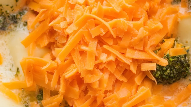 Cheesy Slow Cooker Potato and Broccoli Soup - Featured