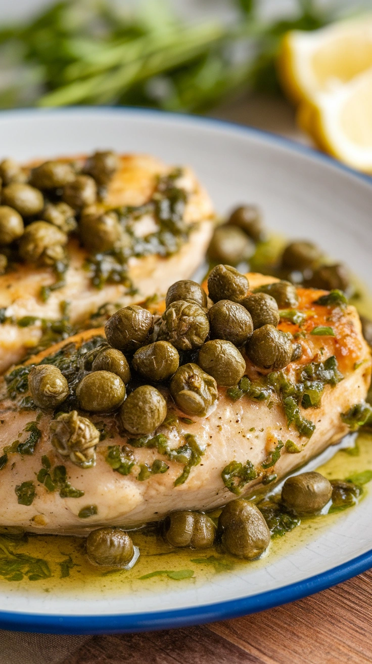 Chicken Piccata with Capers