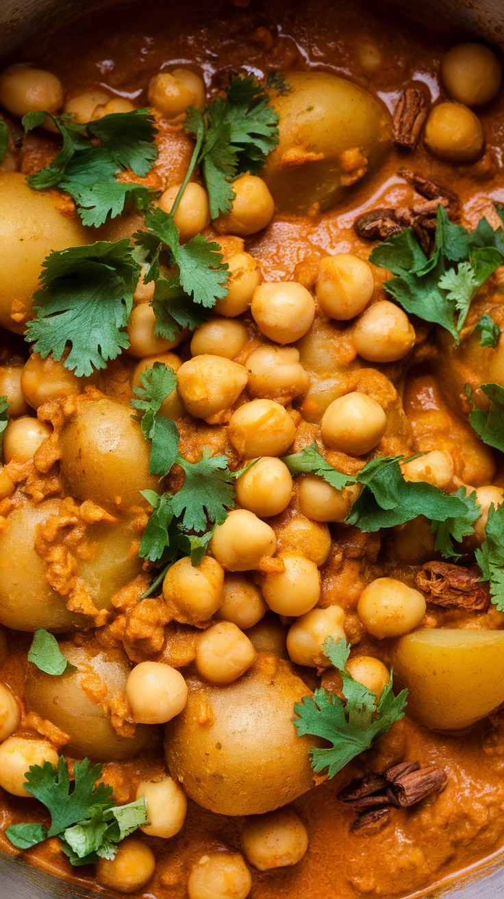 Chickpea and Potato Curry