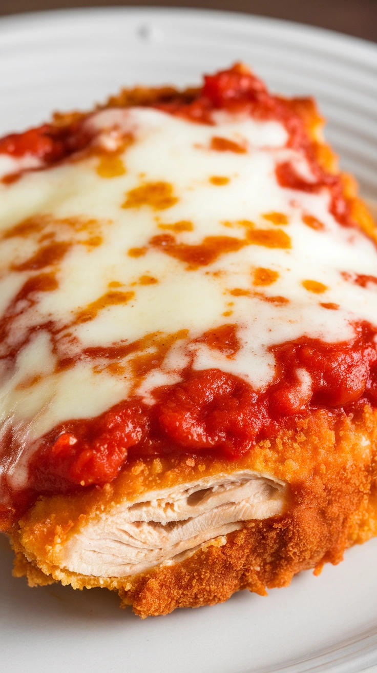 Classic Chicken Parmigiana