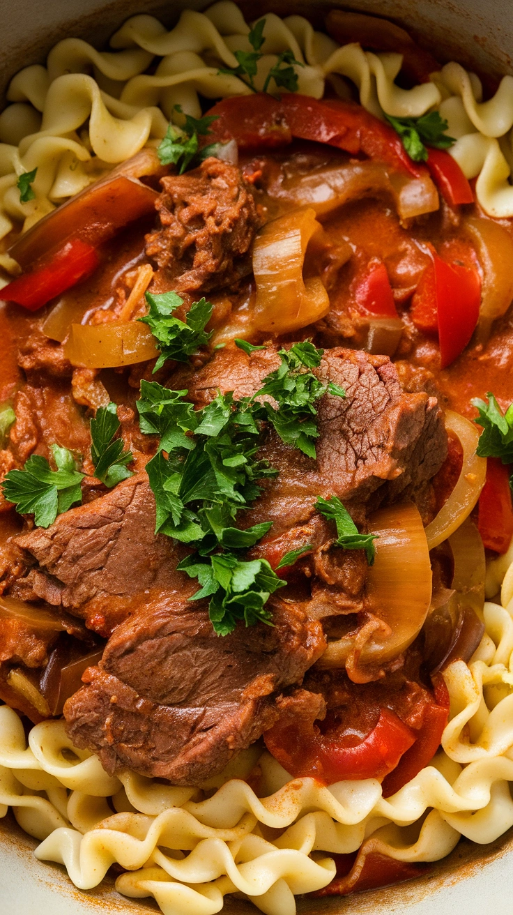 Classic Paprika Beef Goulash