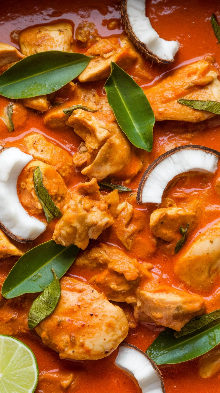 Coconut Lime Chicken Curry