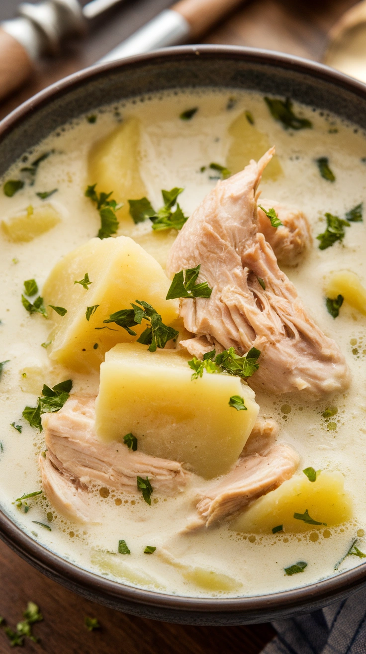 Creamy Chicken and Potato Chowder