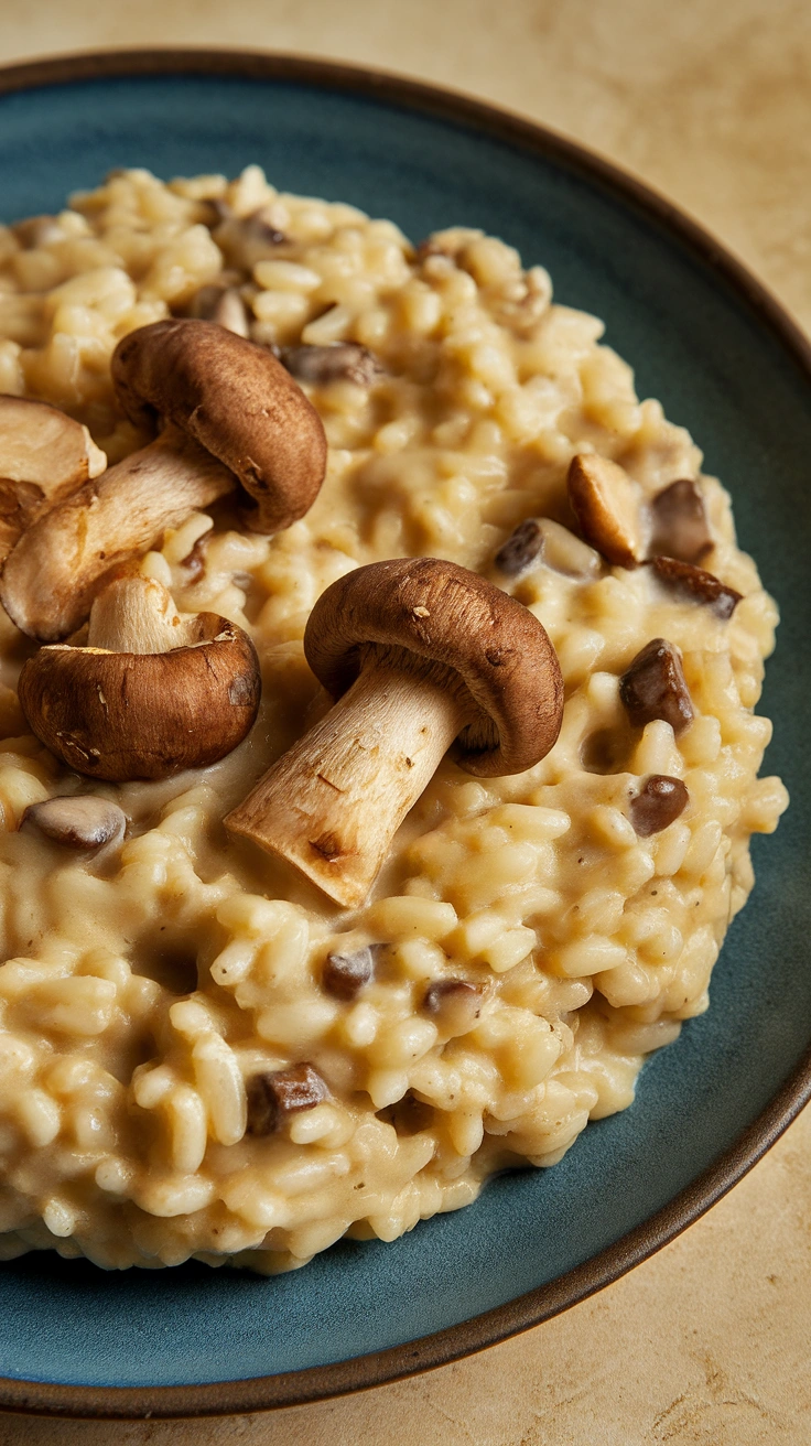 Creamy Mushroom Risotto