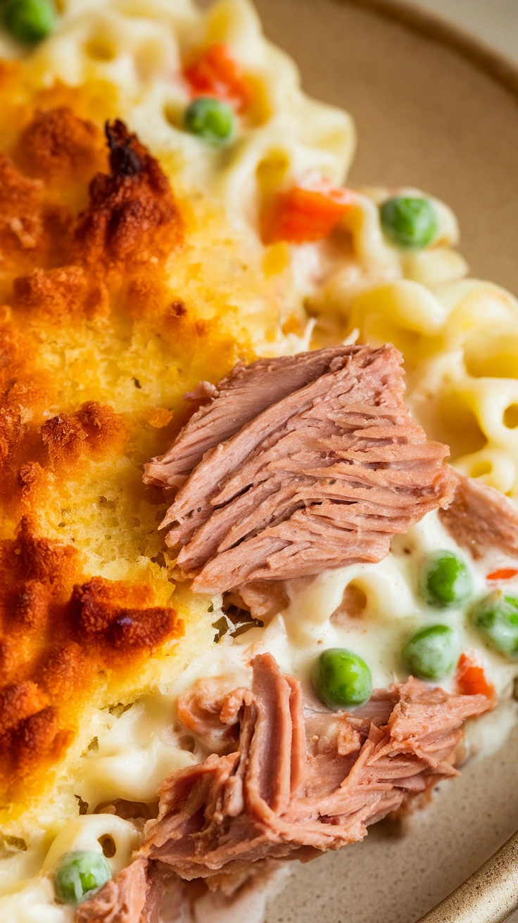 Creamy Tuna Noodle Casserole