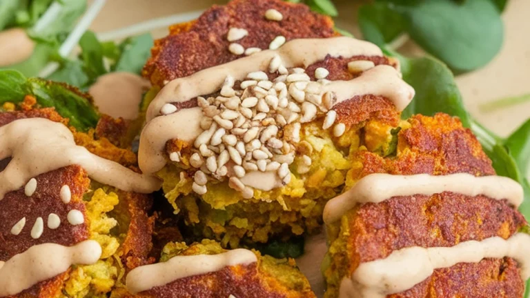 Crispy Falafel Bowls with Tahini Dressing - Featured