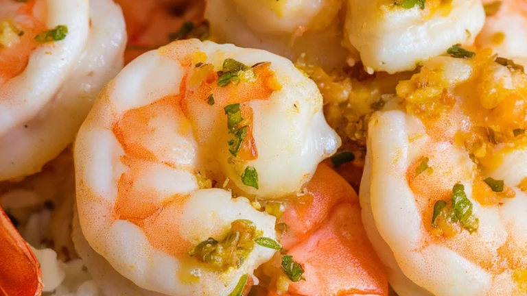 Garlic Butter Shrimp and Rice - Featured