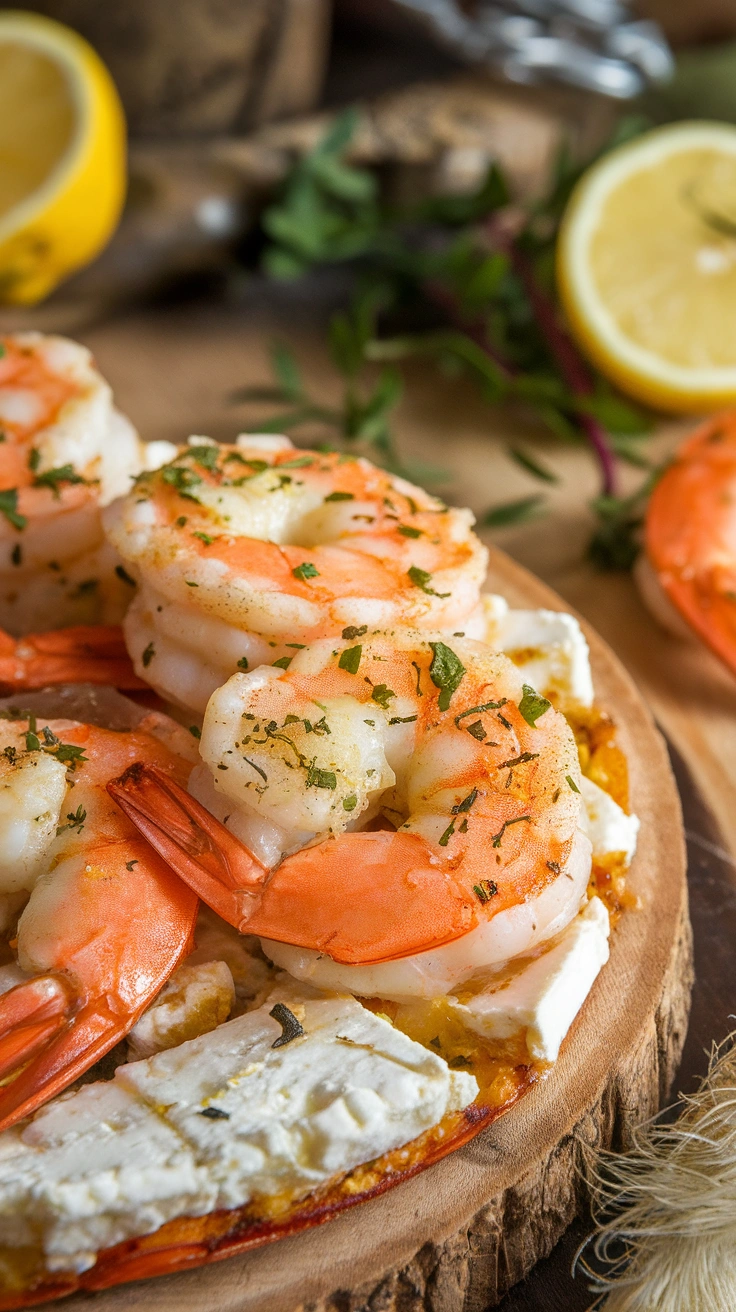 Greek Baked Shrimp with Feta