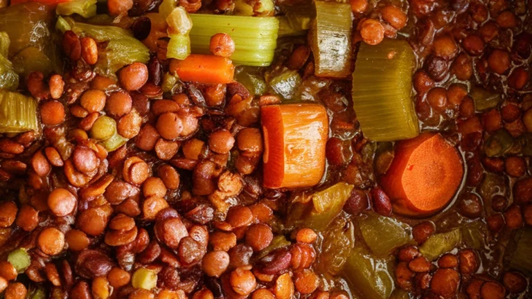 Hearty Lentil and Vegetable Stew - Featured