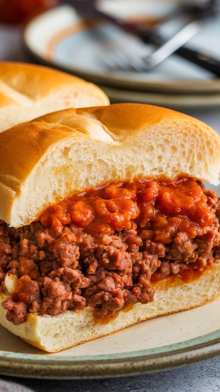 Homemade Sloppy Joes