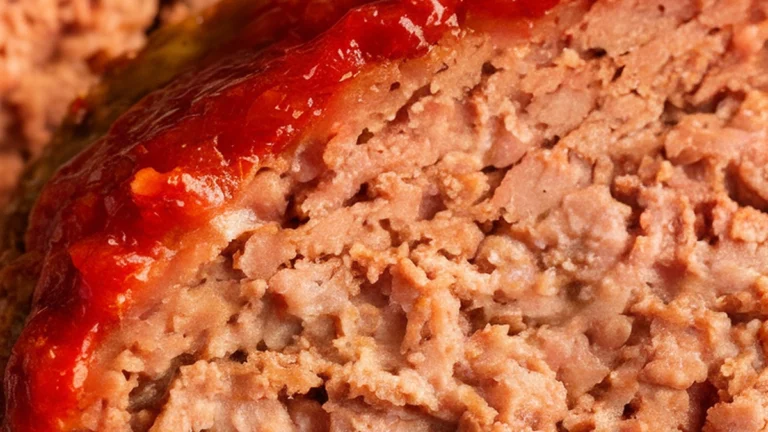 Homestyle Meatloaf with Tomato Glaze - Featured