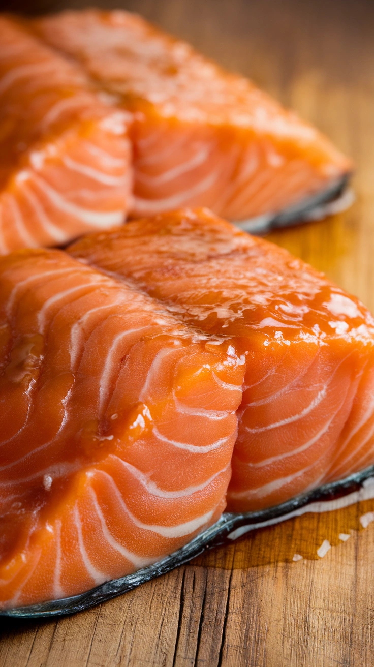 Honey Glazed Salmon Fillets