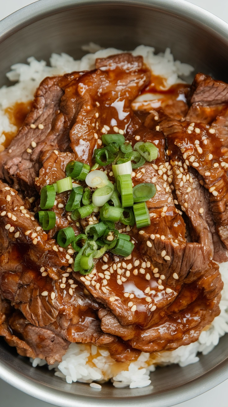 Korean Beef Bulgogi Bowls