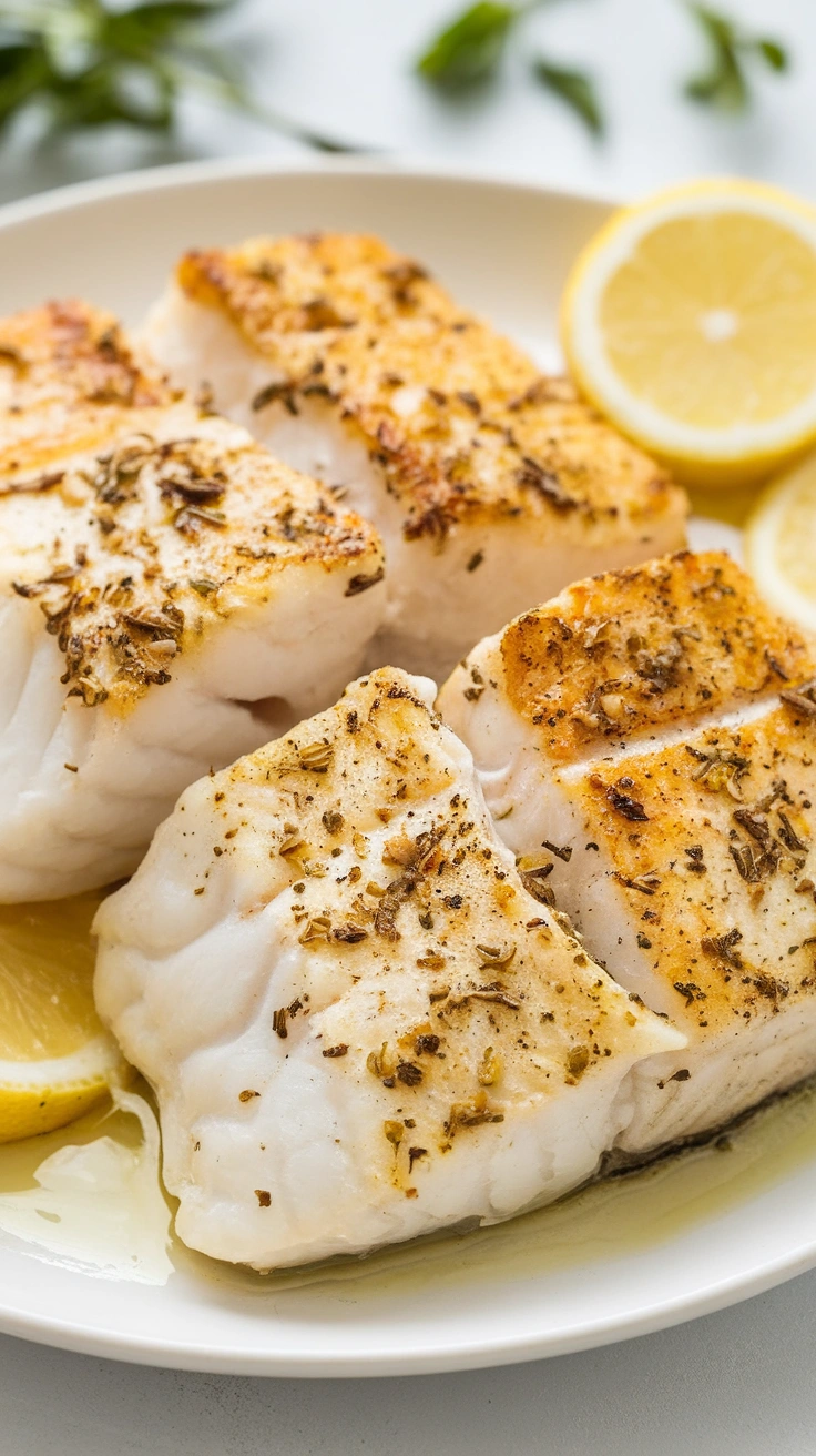 Lemon Pepper Cod