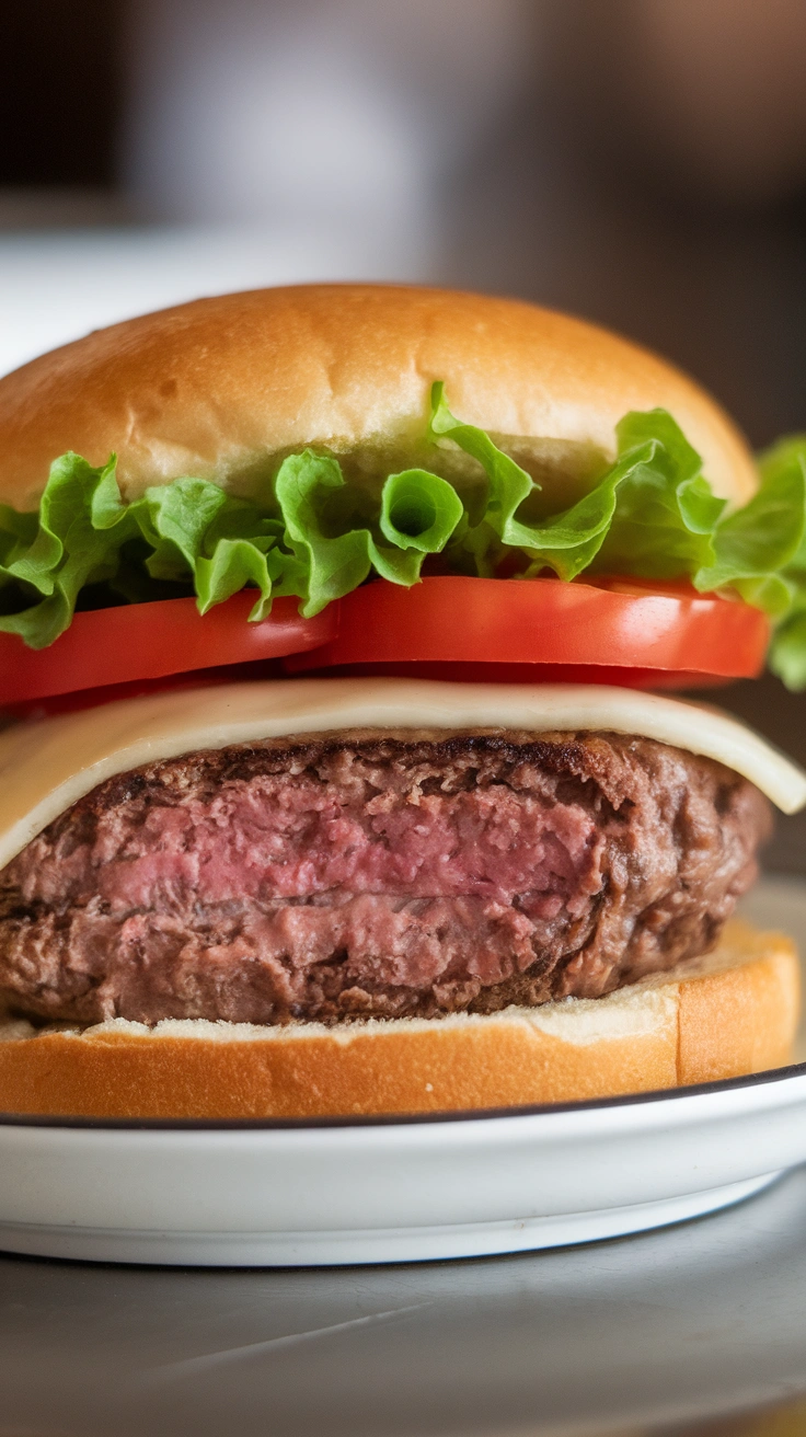 Mushroom Swiss Burgers