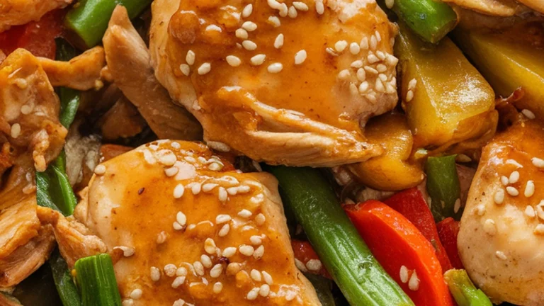 Sesame Ginger Chicken Stir-Fry - Featured