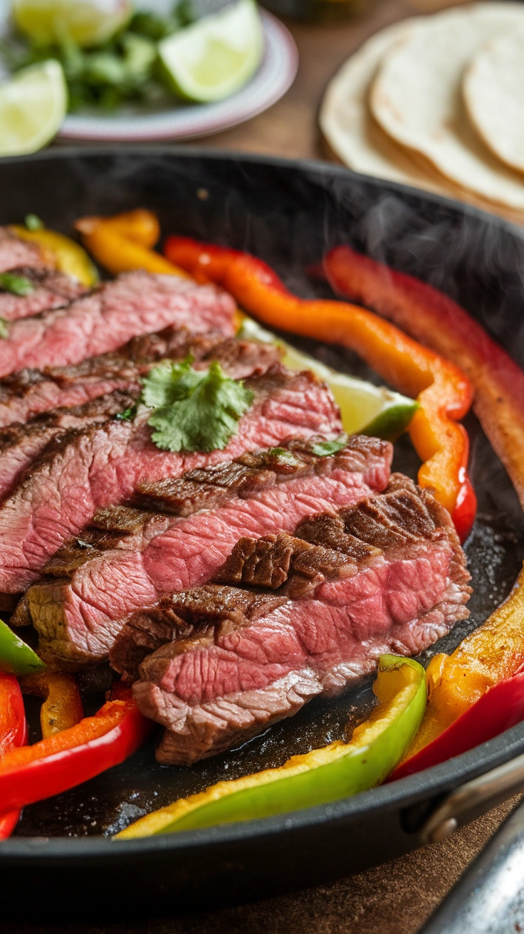 Sizzling Steak Fajitas