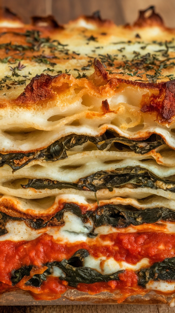 Spinach and Ricotta Lasagna