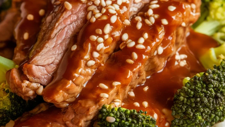 Teriyaki Beef and Broccoli Rice Bowls - Featured