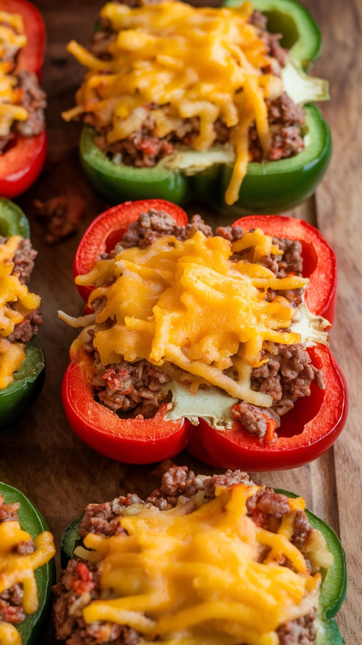 Tex-Mex Stuffed Bell Peppers