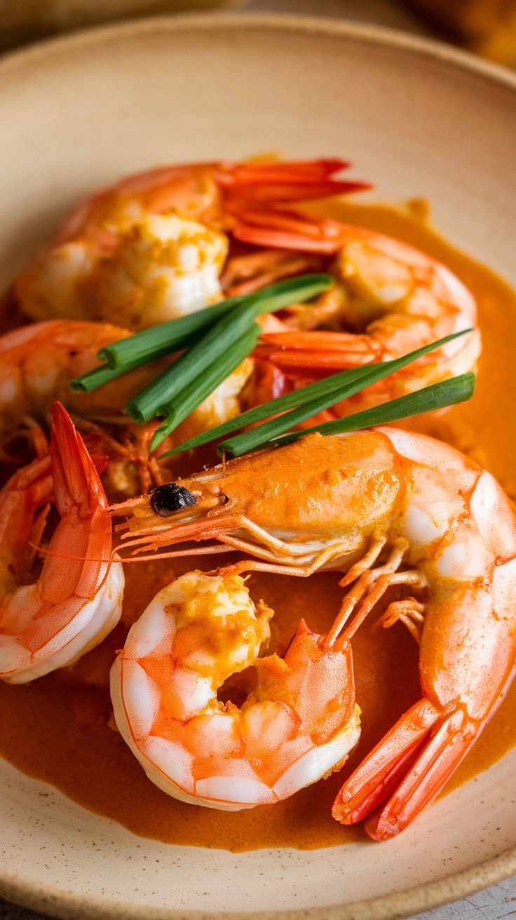 Thai Red Curry Shrimp