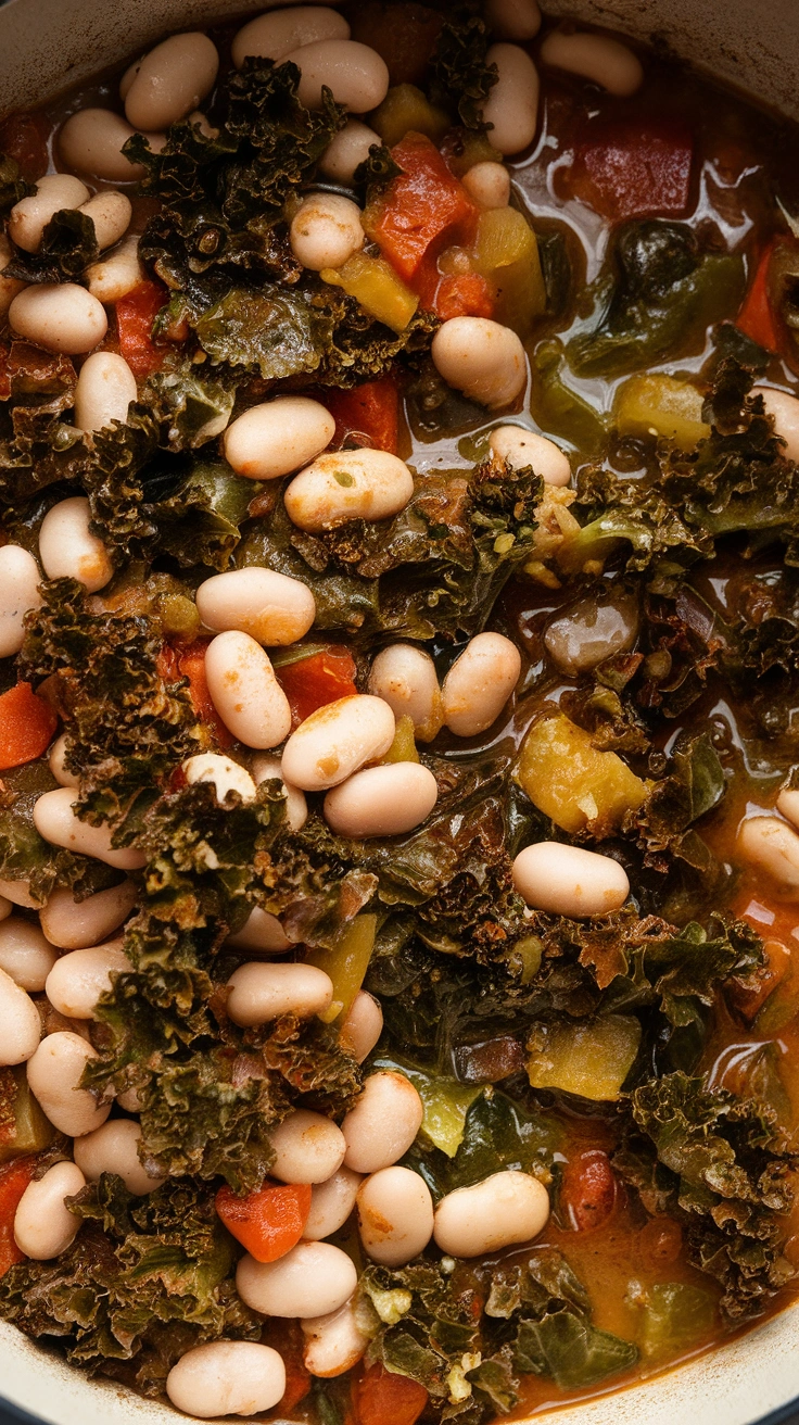 Tuscan White Bean and Kale Stew