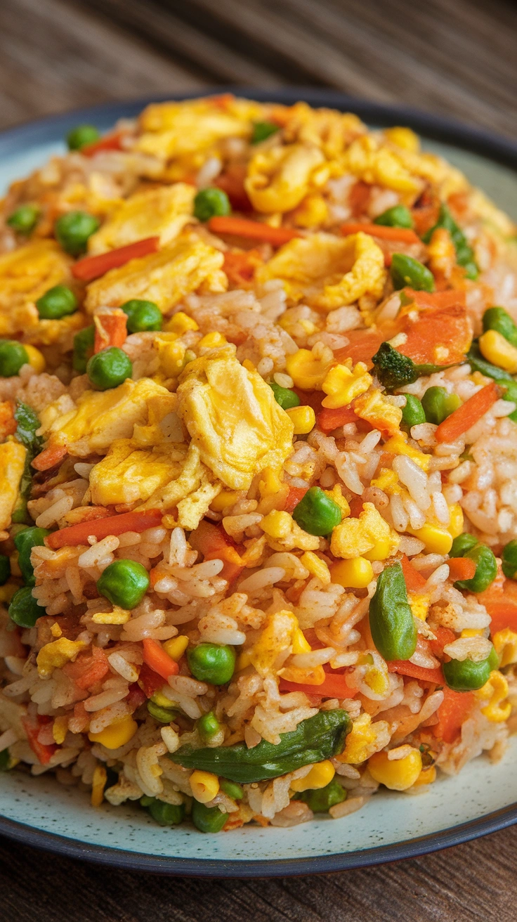 Vegetable Egg Fried Rice