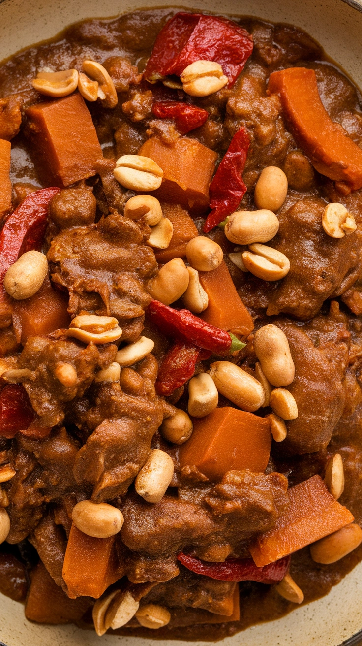 West African Peanut and Sweet Potato Stew