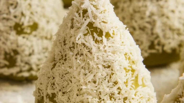 Abuk-abuk (Sweet Steamed Sago Dumplings) - Featured