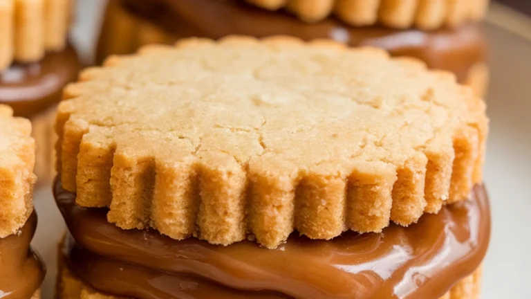 Alfajores (Latin American Sandwich Cookies) - Featured