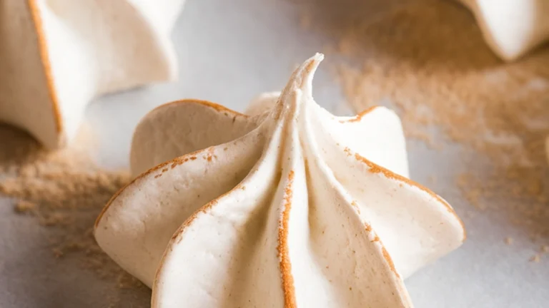 Almond Meringue - Featured