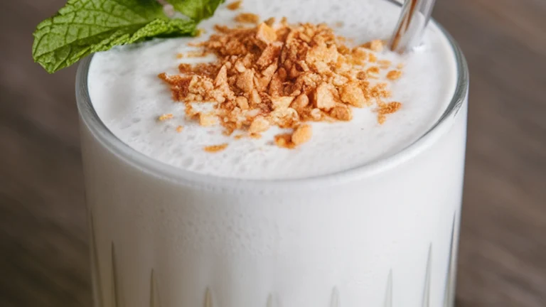 Ayran (Turkish Yogurt Drink) - Featured