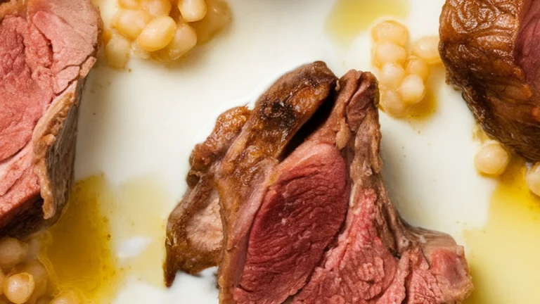 Baked Lamb and Yogurt - Featured