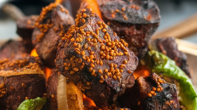 Balangu (Nigerian Spiced Ram Meat) - Featured