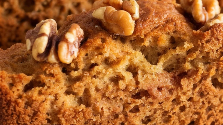 Banana Bread with Walnuts - Featured
