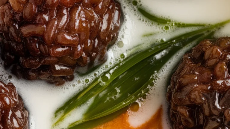 Bubur Candil (Sweet Glutinous Rice Balls in Coconut Sauce) - Featured