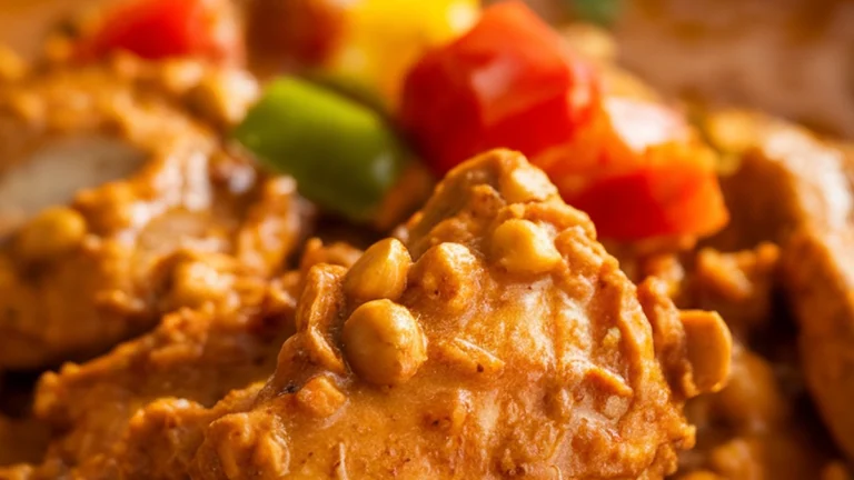 Chereh Tamba (Gambian Groundnut Stew) - Featured