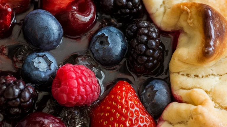 Cherry-Berry Jumble Fruit Pie - Featured